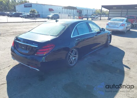 2018 Mercedes-Benz S 560 4Matic z USA, uszkodzony, nr VIN WDDUG8GB7JA422545